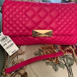 NWT International concept Quilted Shoulder Bag